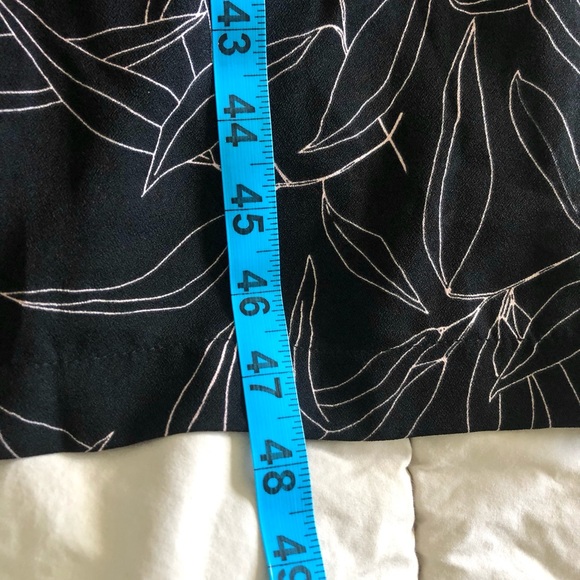 a new day Black Long Sleeve Leaf-Print Maxi Dress - Picture 8 of 9